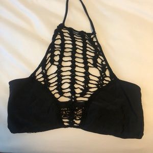 Acacia woven bikini top
